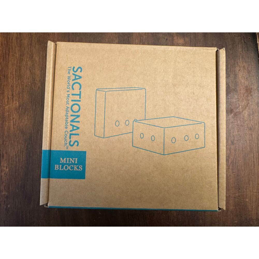 LoveSac Sactionals Mini Blocks 20 pieces Open Box